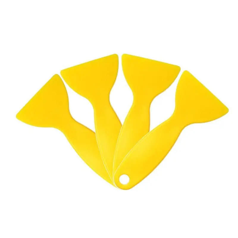 AL22-виниловая пленка Желтая Пластиковая фольга очиститель скребок для удаления