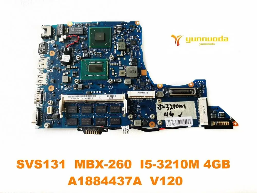 Оригинальный беспроводной контроллер для SONY SVS131 MBX-260 ноутбук otherboard I5-3210M 4 Гб A1884437A