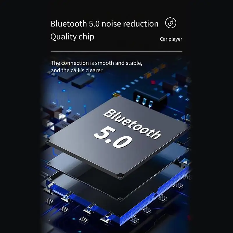 Bluetooth 5,0, автомобильный fm-передатчик, светодиодный дисплей, беспроводной MP3-плеер, передатчик, автомобильный комплект, 5 В/3,1 А, два порта usb, автомобильное зарядное устройство