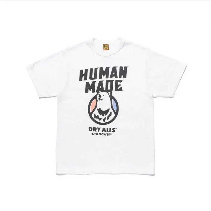 

Human Made T-shirt Graphic Cotton t shirt Harajuku Hip Hop tshirt Streetwear Punk Aesthetic Women Men Clothing Tees Tops Summer