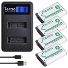 Аккумулятор для Sony DSC RX1 RX100 M3 M2 RX1R WX300 HX300 HX400 HX50 HX60 GWP88 PJ240E, 4 шт., 1600 мАч, с зарядным устройством