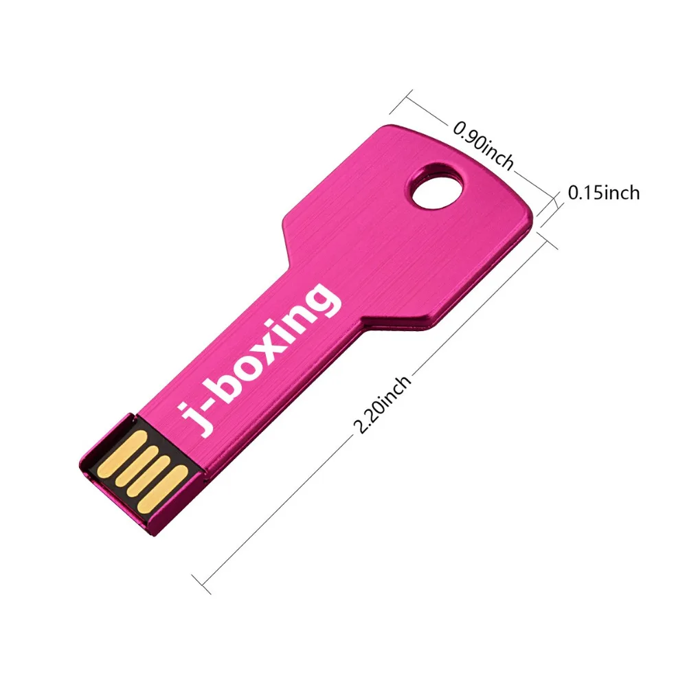 J-бокс, 5 шт., USB флеш-накопитель, форма ключа, флешка, 8 ГБ, 16 ГБ, 32 ГБ, USB флешки, флешки для хранения, цветные, 1 ГБ, 2 ГБ, 4 Гб