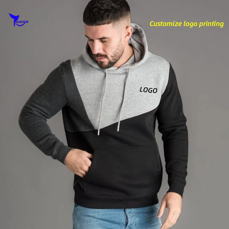 Изготовленным на заказ логосом осенние рубашки с длинными рукавами худи для бега