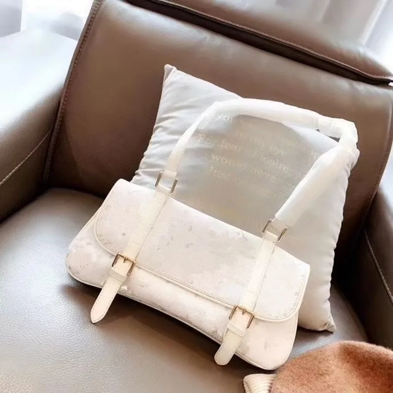 

2021 Fashion Branded Trend Women's New Texture Shoulder Bag Casual Square Bag Wild Crossbody Messenger Handbags Solid Color Tote