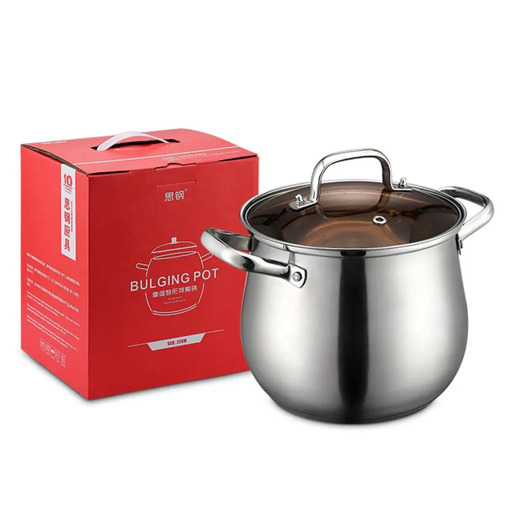 304 кастрюля из нержавеющей стали для пищевых продуктов антипереливная