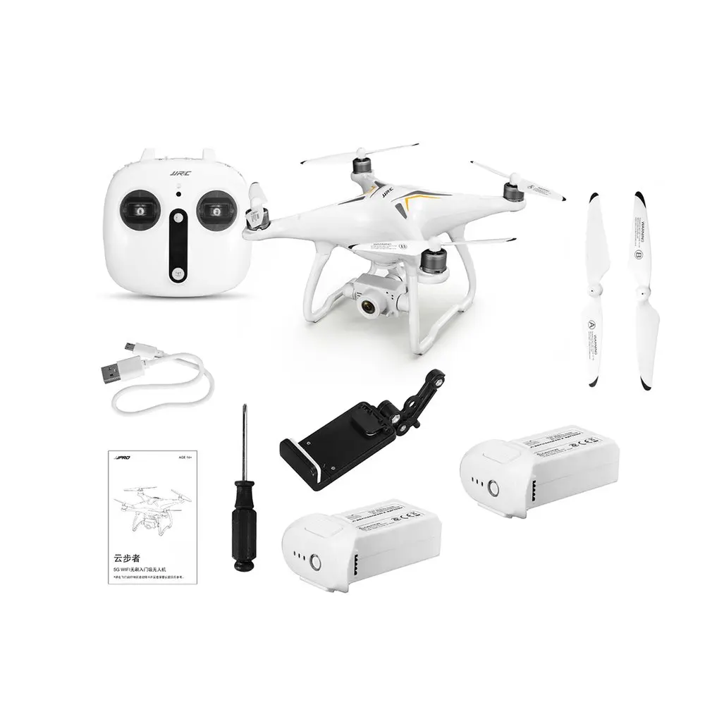 JJR/C X6 5G WiFi FPV GPS 1080P Wide Angle HD Camera Selfie RC Drone Brushless Follow Me Model Kids Toy Gifts | Игрушки и хобби