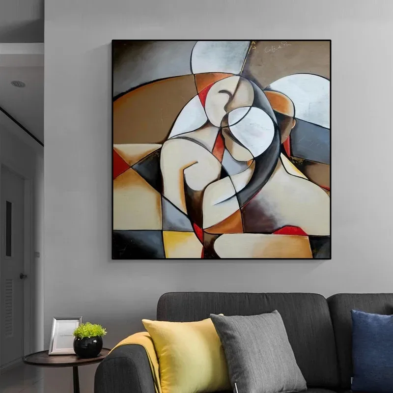 

Famous Picasso Abstract Dream Woman Painting Woman HD Canvas Wall Poster Living Room Home Decor Picture