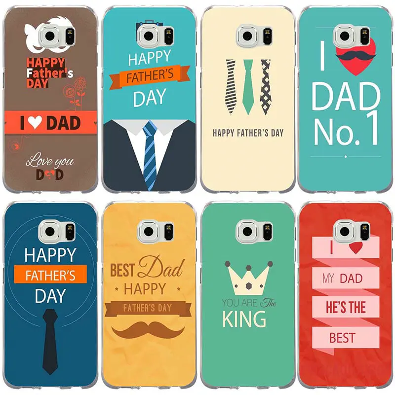 Мягкий силиконовый чехол из ТПУ для Samsung Galaxy Note 2 3 4 5 8 S2 S3 S4 S5 Mini S6 S7 S8 S9 Edge Plus с днем