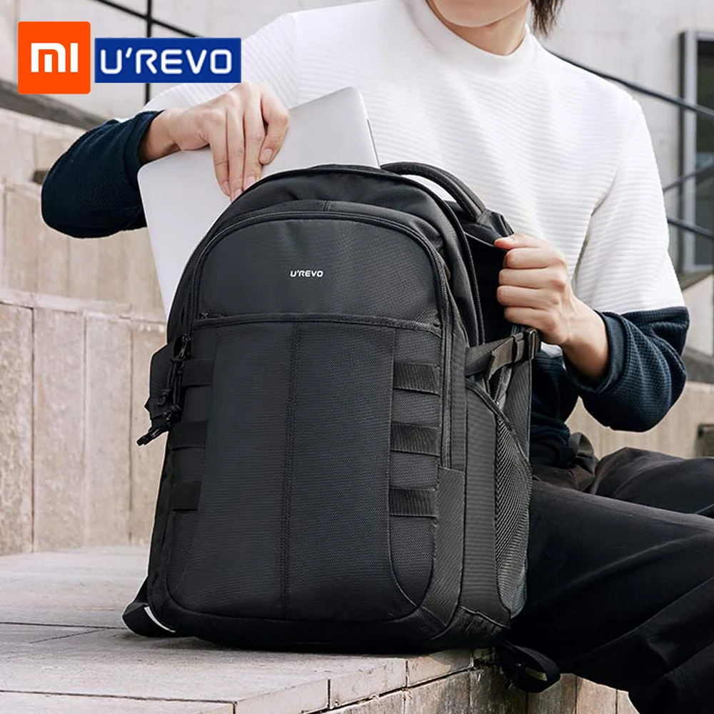 Многофункциональный рюкзак Xiaomi UREVO для мужчин сумка ноутбука 15 дюймов