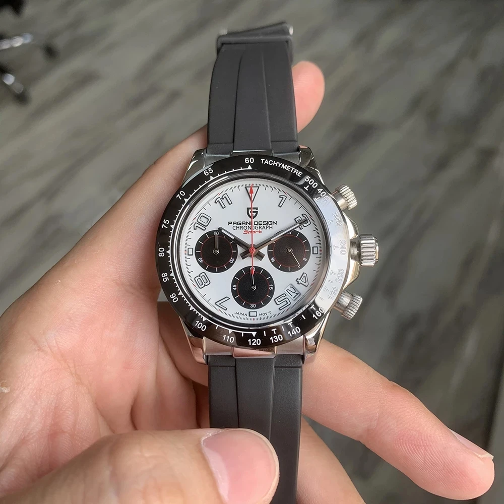 

PAGANI DESIGN 1687 Watch Men Top Brand Automatic Date Wristwatch Waterproof 100M Daytona Chronograph Sports Clock Gifts For Men