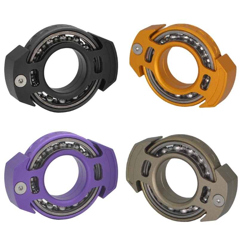 

2inch Sensory Fidget Hand Spinner with Detachable Ring Interactive Finger Toy for Men Women Autism ADD Pressure Release 87HD