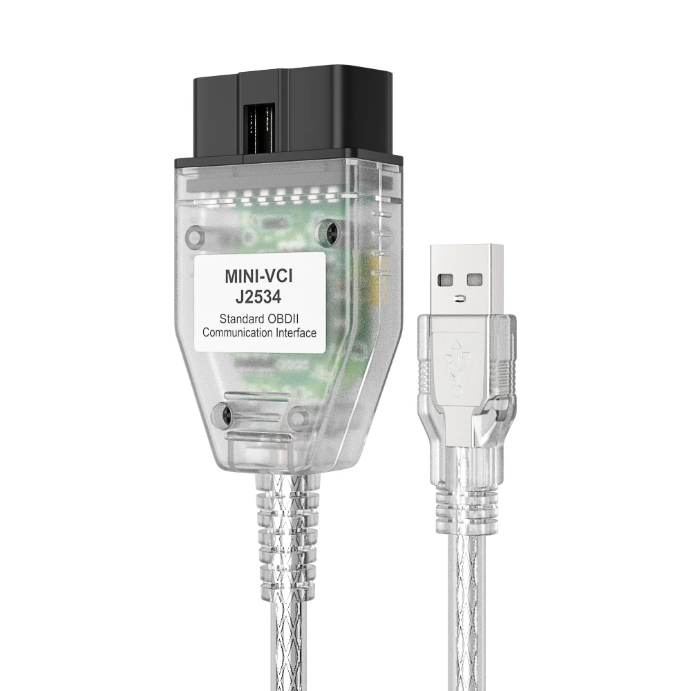 Автомобильный диагностический инструмент для Toyota MINI VCI OBD2 J2534 V14.20.019 TIS Techstream USB OBD 2