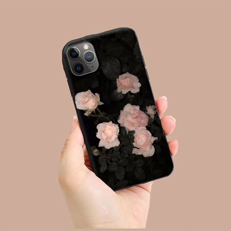 Мягкий Роскошный розовый чехол для телефона iPhone 11 Pro Max X Xs XR 7 8 Plus SE 2 2020