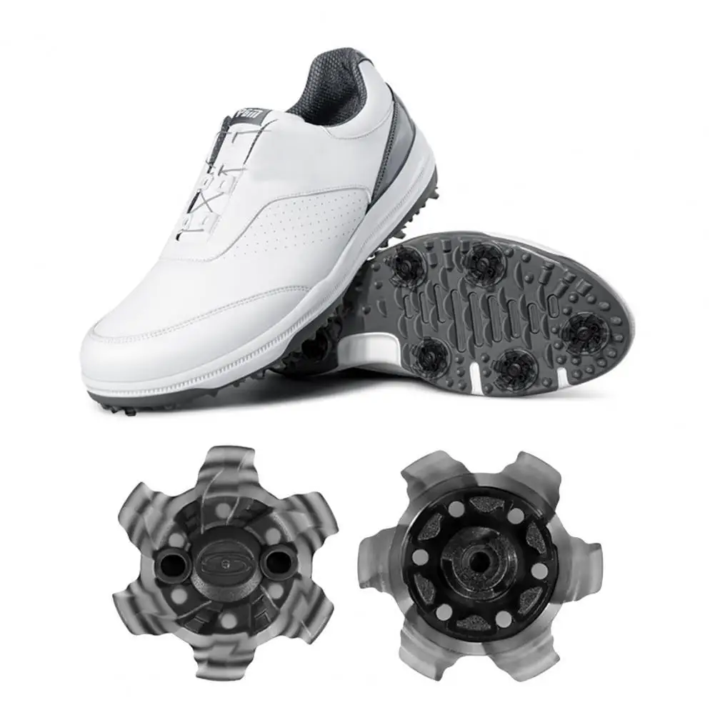 

10Pcs Golf Spikes Pins PGM Non-slip Golf Shoe Spikes Fast Cleats Pins with Nail Remover Durable Replacement Set for Outdoor