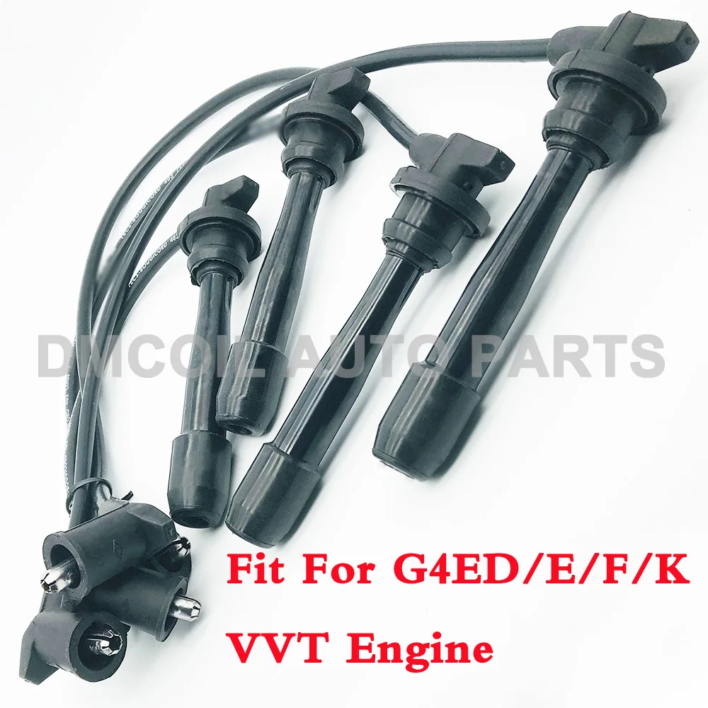 

1 комплект проводов зажигания для HYUNDAI COUPE ELANTRA GETZ MATRIX ACCENT I II III KIA CERATO RIO II 1.4L-1.6L VVT (95-) 27501-26D00