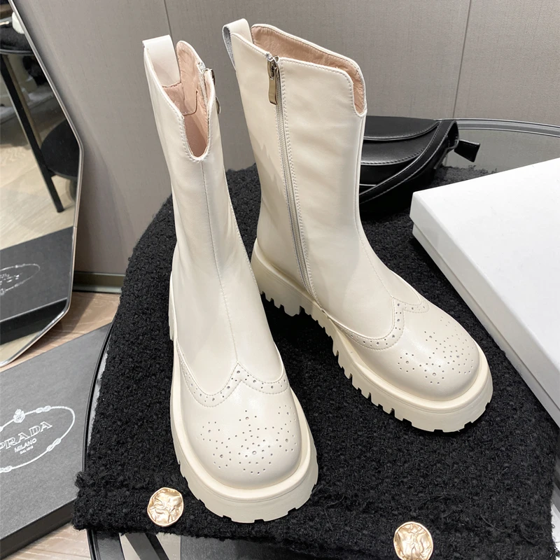 

Специальные горячие продажи 2021 зимние женские новые кожаные модные длинные модные сапоги с круглым носком на высоком каблуке популярные ул...