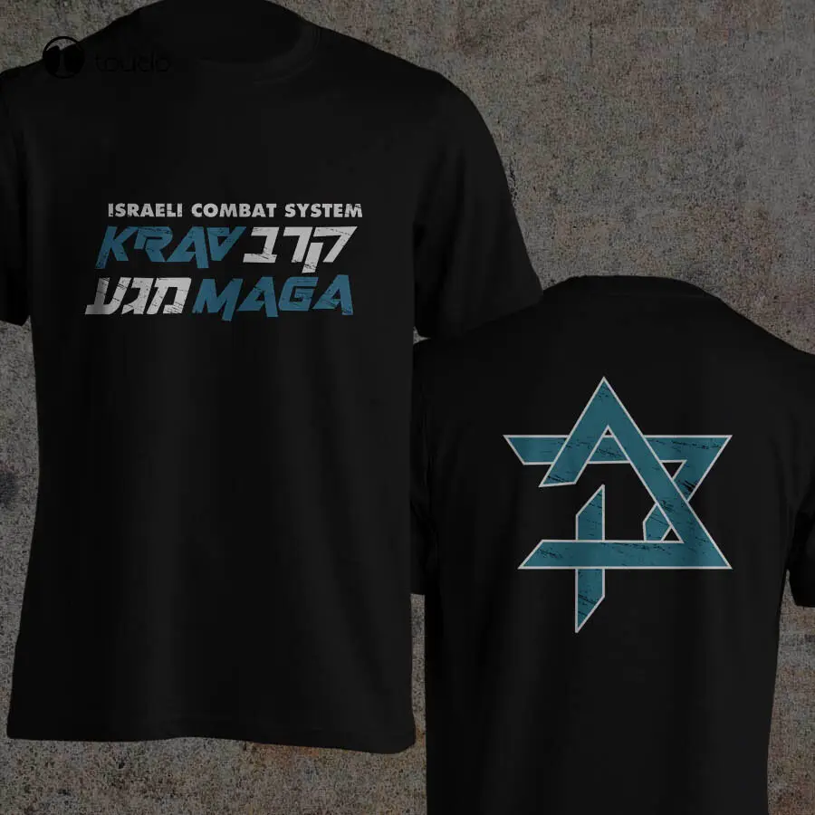 

New Krav Maga Israeli Combat System Self Defense Idf Mma Martial Arts T-Shirt oversized t shirts for men