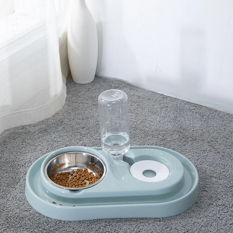 Миска для кошек с питьевой водой пластиковые творческие приподнятые миски