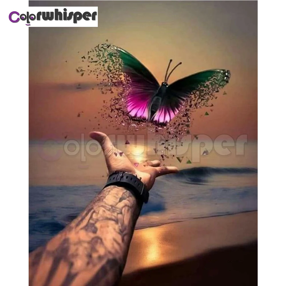 

Daimond картина полностью квадратная/круглая дрель ручная бабочка 5D алмазные Стразы вышивка крестиком Мозаика Pic LE1068