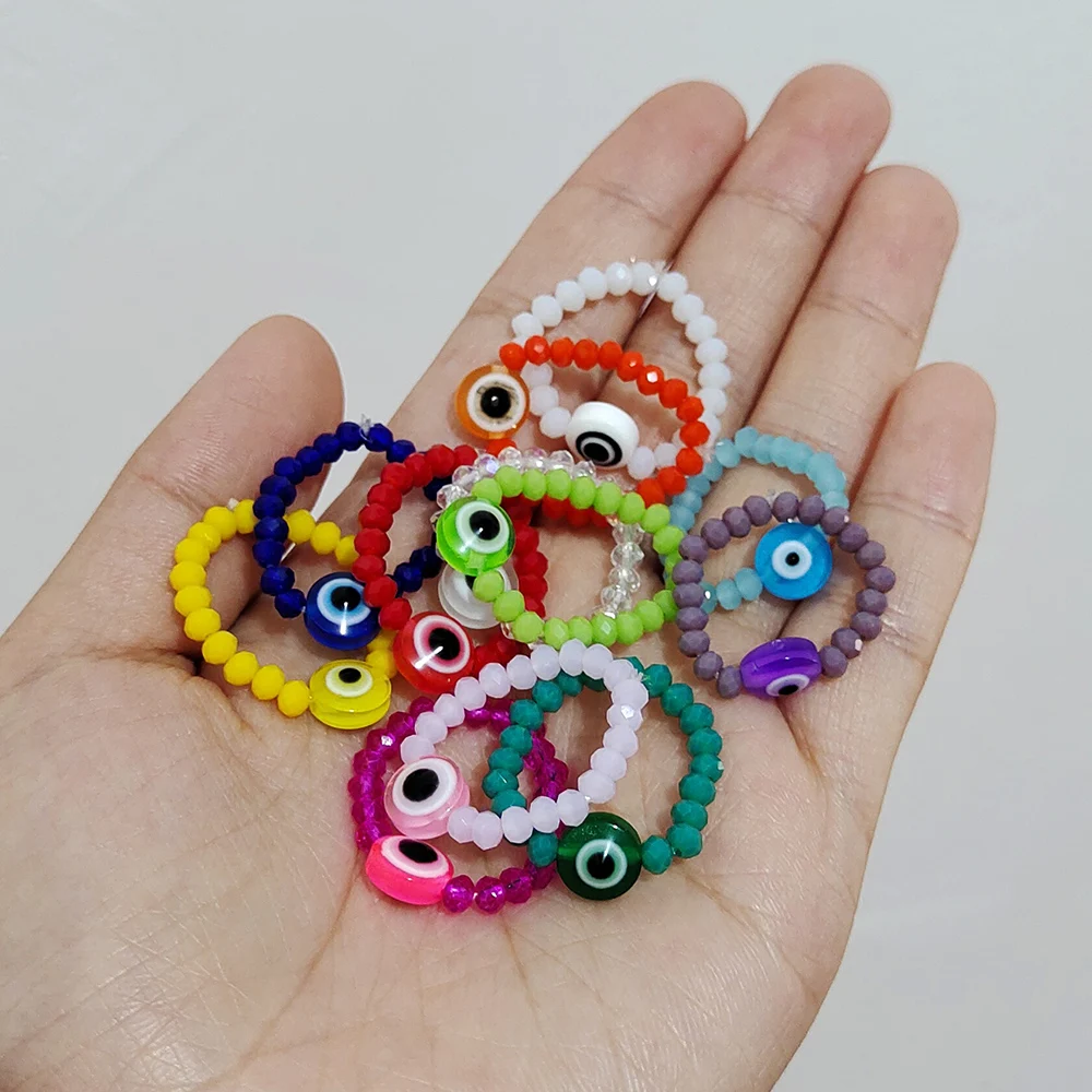 ZX модные кольца на удачу от сглаза для женщин новые ручной работы с кристаллами и