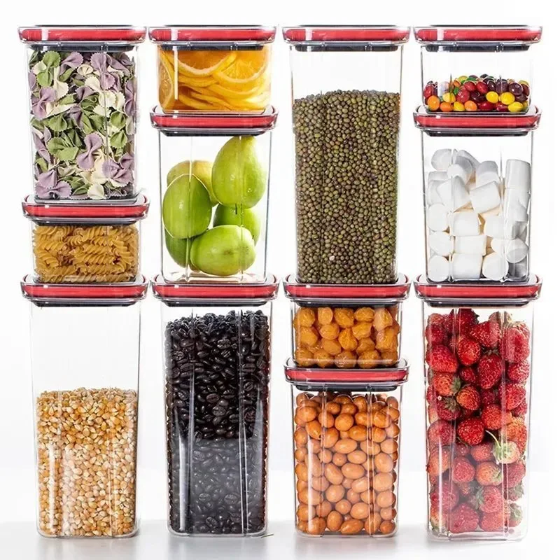 

Japanese-style airtight jar food-grade kitchen grain storage jar household fresh-keeping box moisture-proof snack storage box