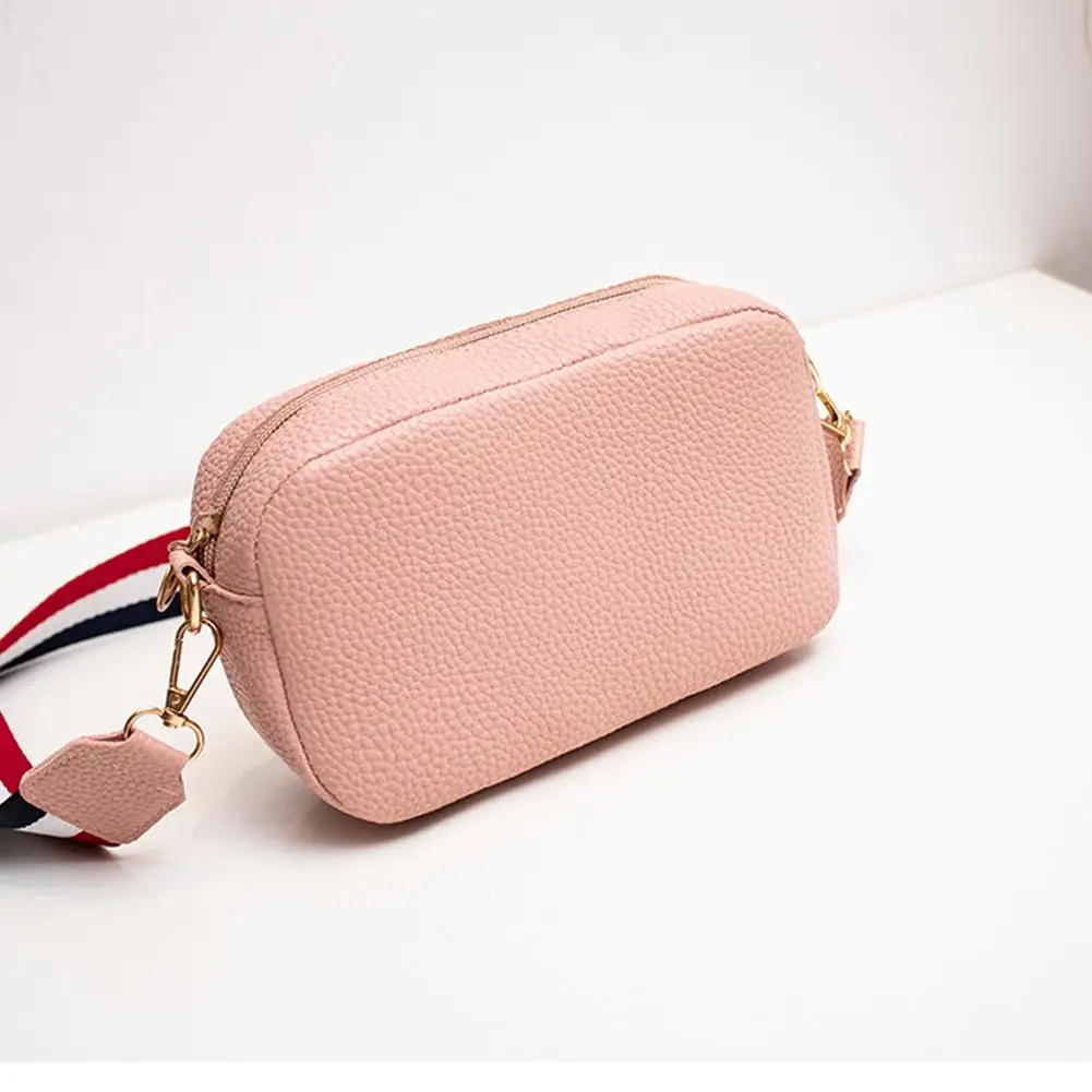 Women Shoulder Bag Fashion Casual Mini Crossbody Bag Girls Small Square Messenger Bag PU Leather Phone Coin Bag trend Handbag