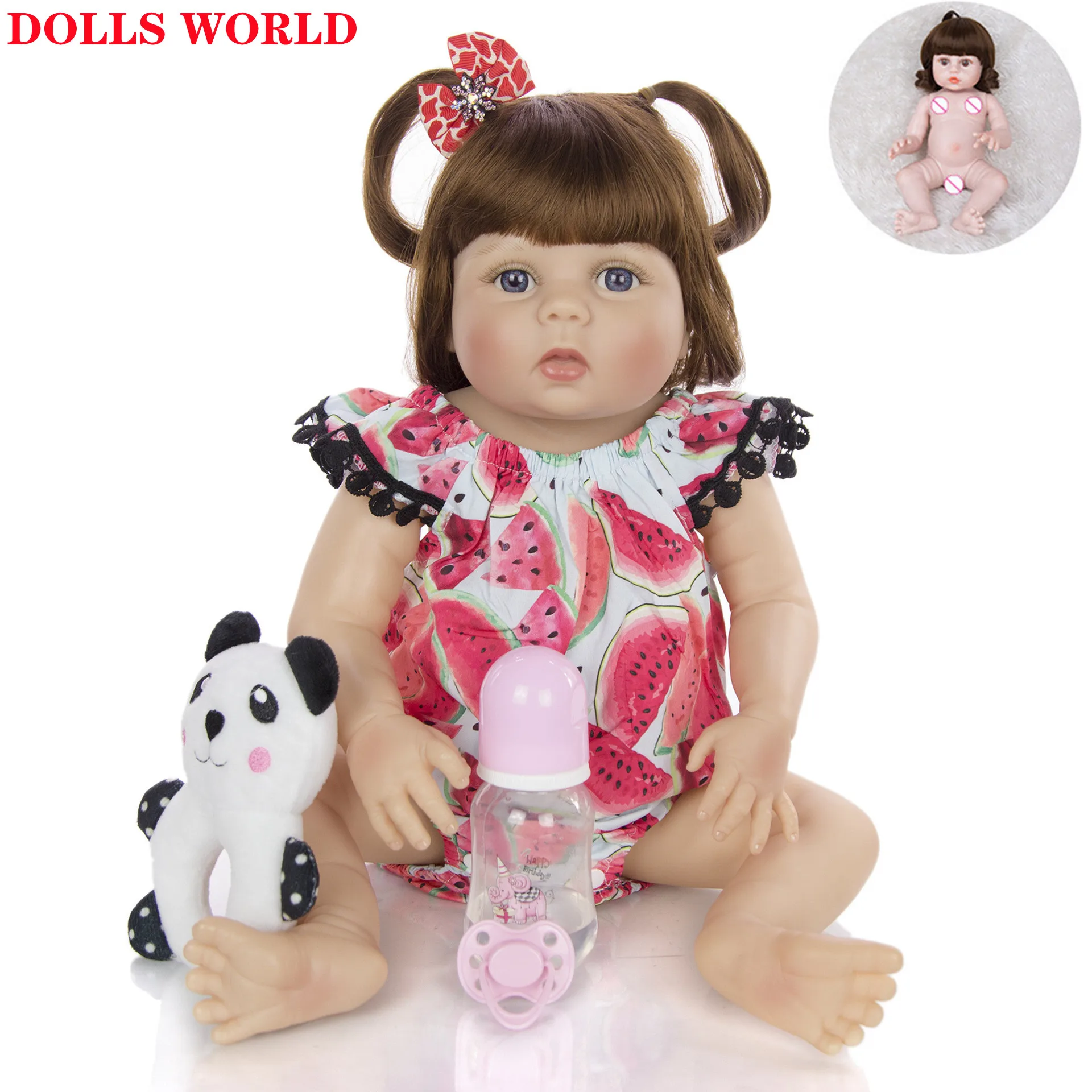 

Куклы Новорожденные, 23 дюйма, полностью Силиконовое тело, кукла новорожденная, 57 см, куклы Новорожденные для детей, подарки на день ребенка
