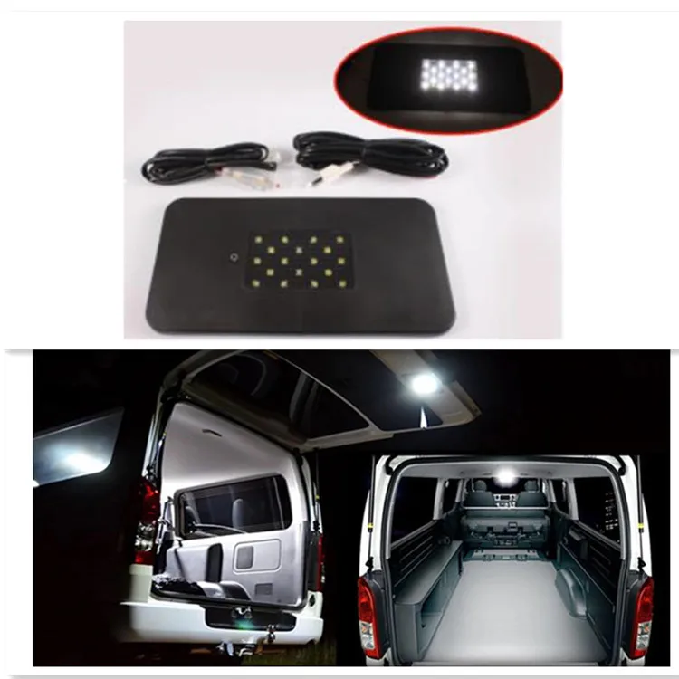 Задняя дверь Светодиодная подсветка задняя атмосферный свет багажник