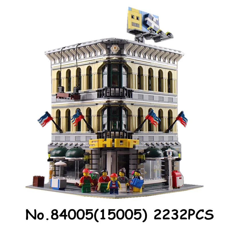 Lepinblocks creator City 15003 15004 15005 15042 строительные блоки Совместимые 10224 10197 10211 игрушки для детей