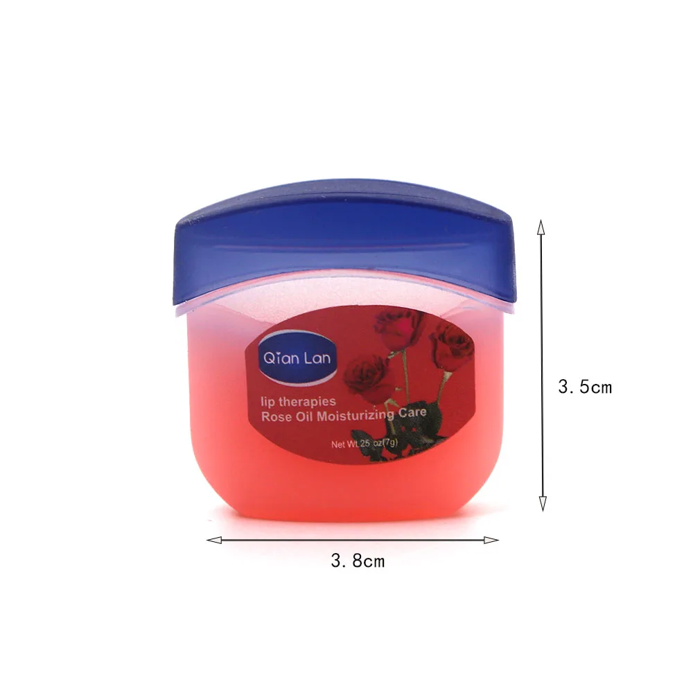 Бальзам для губ вазелиновый увлажняющий основа помады макияж натуральное