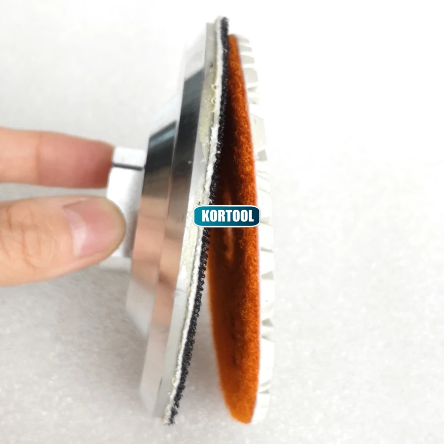 KORTOOL Aluminum Backer Pad For Diamond Polishing Based Backing Holder M14 5/8-11 Thread Angle Grinder | Инструменты