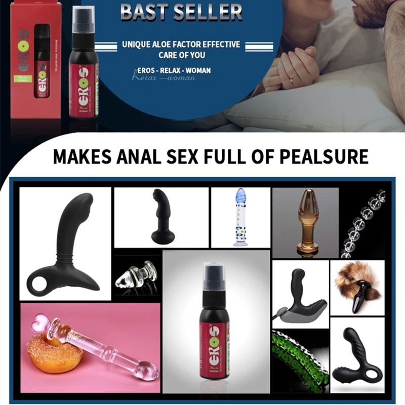 30ML Anal Relaxing Sex Lubricant Vaginal Lubrication Intimated Adults Products for Female Women Personal | Красота и здоровье