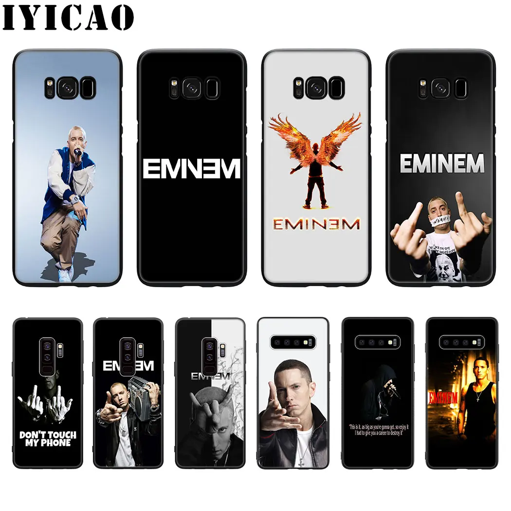 Мягкий силиконовый чехол Rapper Eminem для Samsung Galaxy S20 S10 S9 S8 Lite Plus Ultra S10E S6 S7 Edge