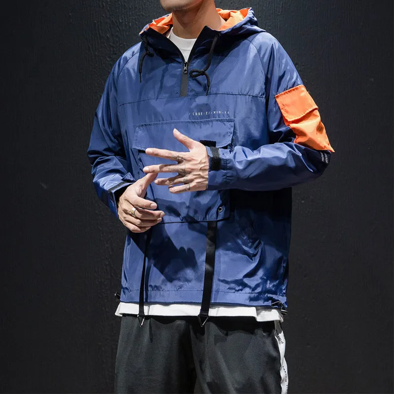 

Korean Style Hoodies Casual Loose Fashion Autumn Oversized Hip Hop Streetwear Hoodies Poleron Hombre Men's Clothing DB60WY