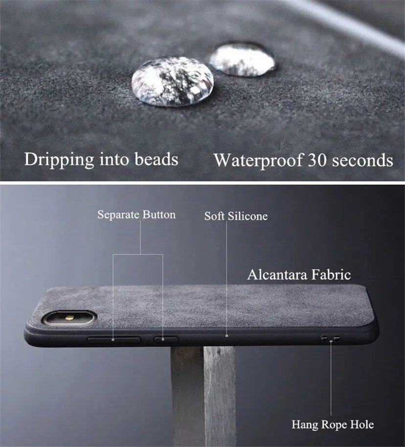 italian alcantara case for iphone 11 pro max 12 pro 13 12mini se 6 7 8 plus suede leather case for iphone xs max xr x back cover free global shipping