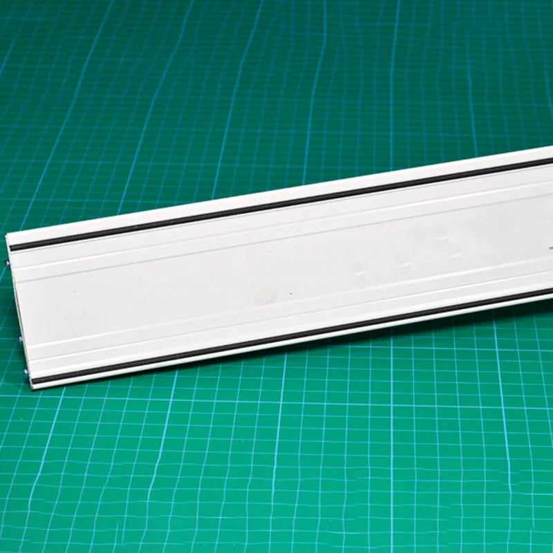 

HOT-Kt Board, Pvc Board Cutting Ruler, Aluminum Alloy Non-Slip Positioning Cutting Ruler, Cutting Track Woodworking Tool
