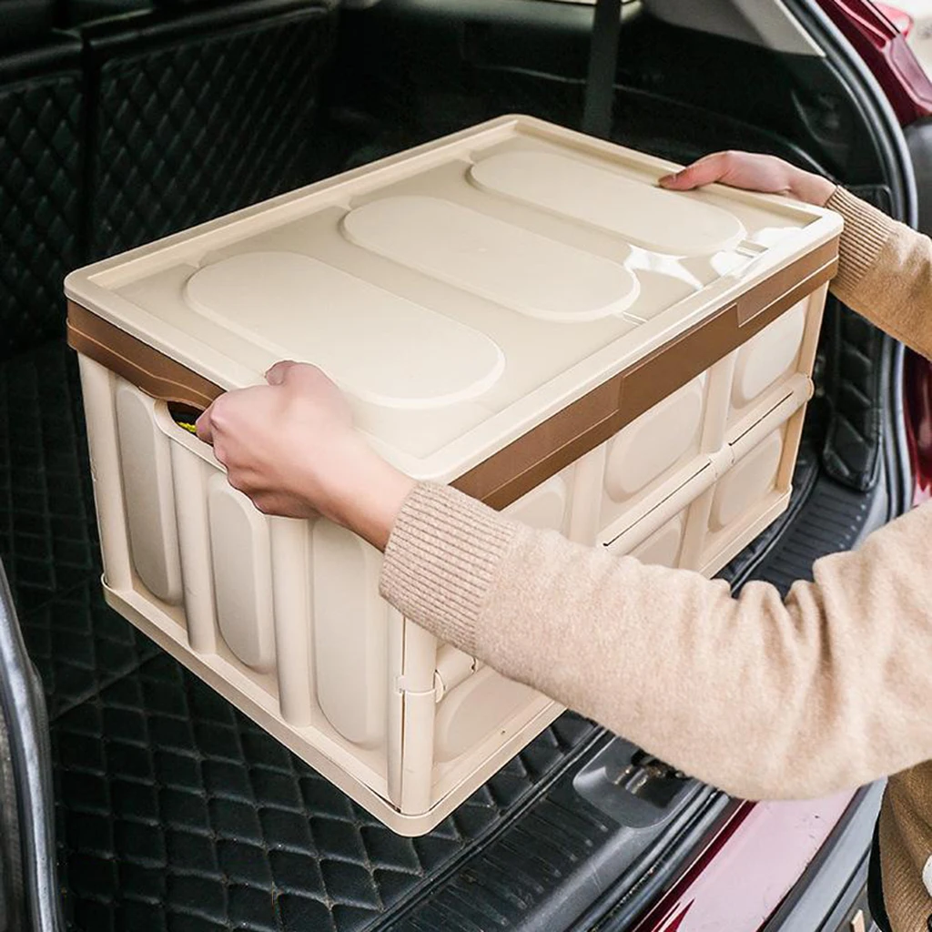 Пластиковые складные контейнеры для хранения компактная коробка автомобилей