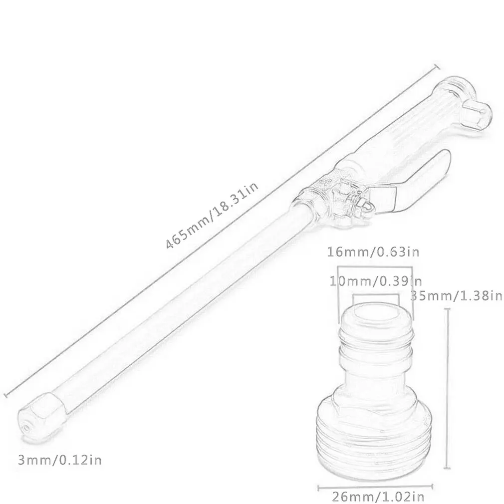 

Auto Multifunctional Retractable High Pressure Power Water tool Car Spray Sprinkler Cleaning Tool and Washing Bottle