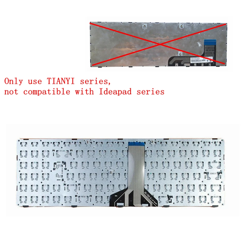 Клавиатура для ноутбука LENOVO TIANY 15ibd 100-15 100-15IBY 100-15IBD 300-15 B50-10 B50-50 RU Макет заменить