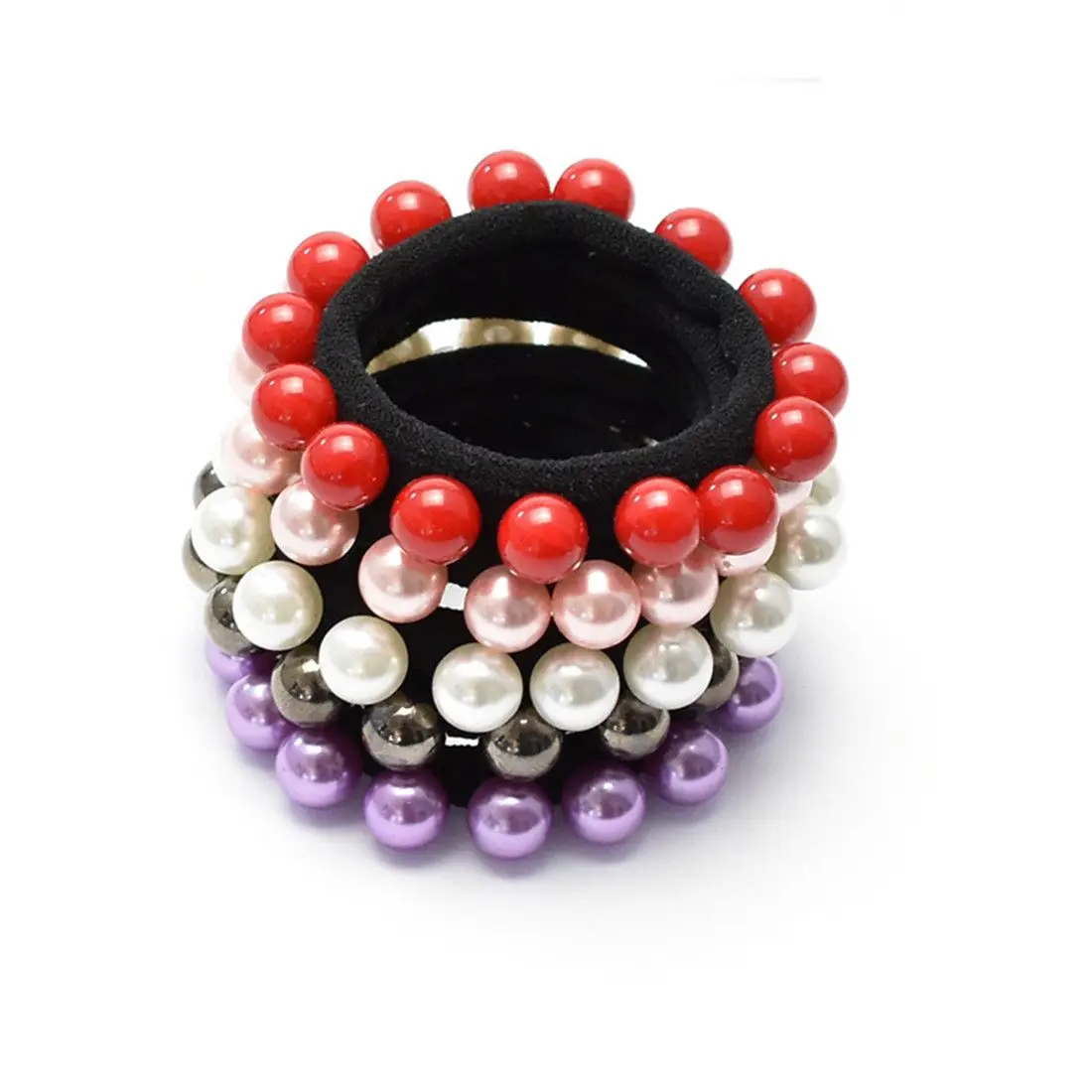 5 шт. милые женские эластичные резинки для волос |