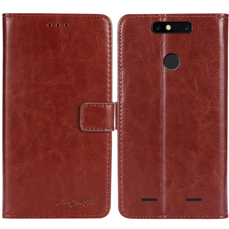 TienJueShi Премиум Защитный кожаный чехол для телефона ZTE Blade V8 mini Nubia M2 lite TPU