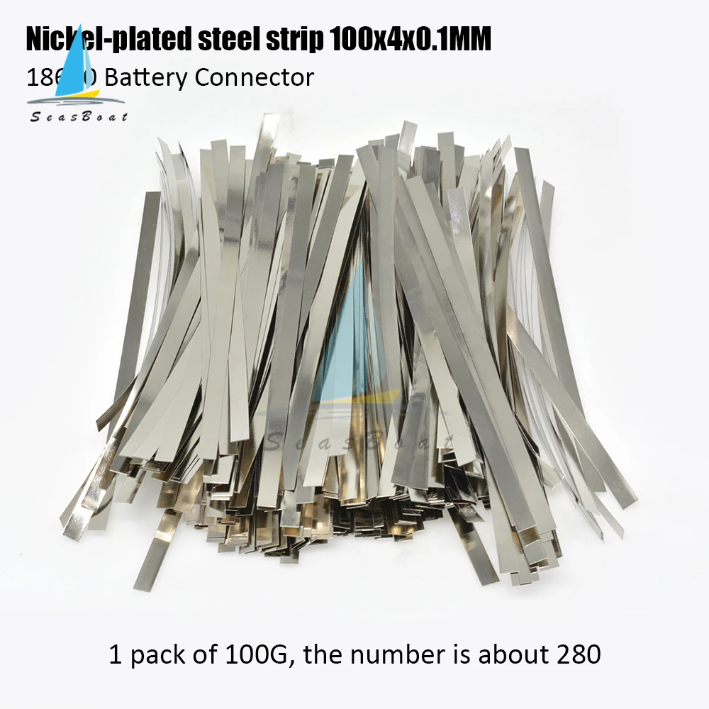 

Nickel Plated Steel Strip Nickel Plate Strap Strip Sheets for 18650 Battery Spot Welding Machine Welder Spot Welder