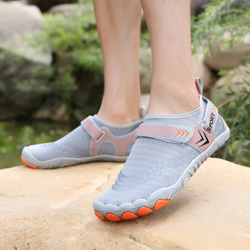 

Men Aqua Shoes Barefoot Swimming Shoes Women Upstream Shoes Breathable Hiking Sport Shoes Quick Drying River Sea Water Sneakers