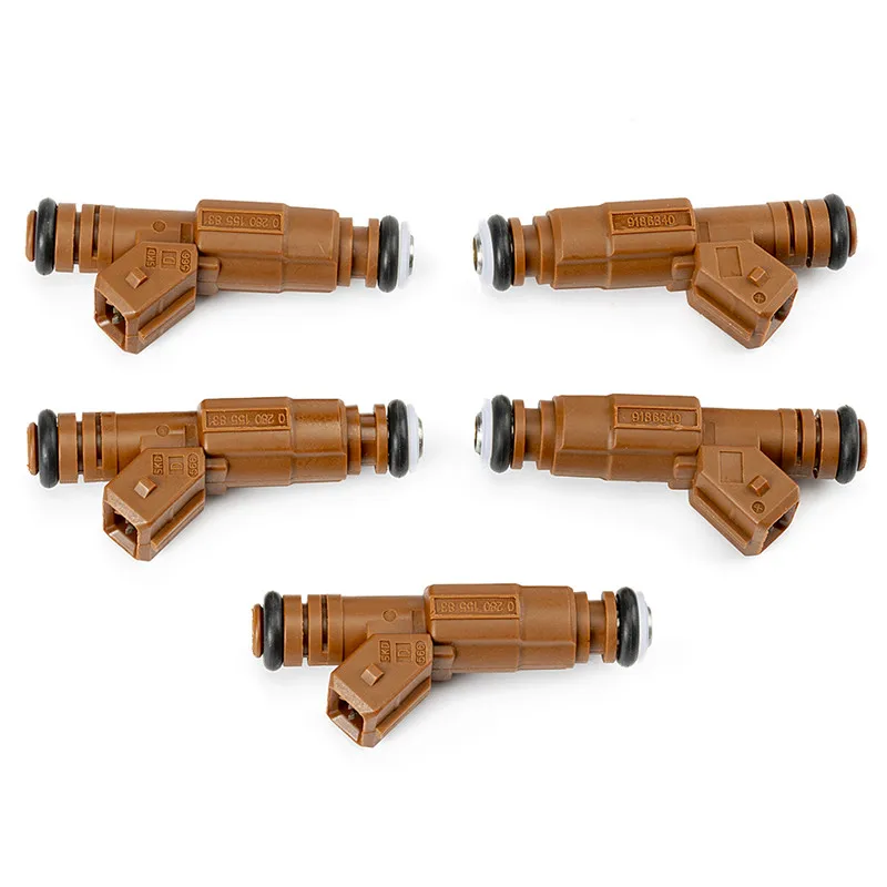 Набор из 5 топливных форсунок для Volvo S60 S80 C70 V70 Xc70 Xc90 2.4L 2.5L BMW M3 M30 E30 E28 E36 M50 0280155831