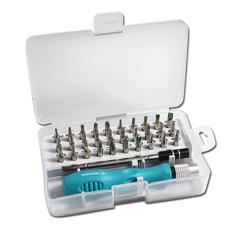 

Tool Repair 32 In 1 Screwdriver Set Precision Mini Magnetic Screwdriver Bits Kit Phone Mobile IPad Camera Maintenance