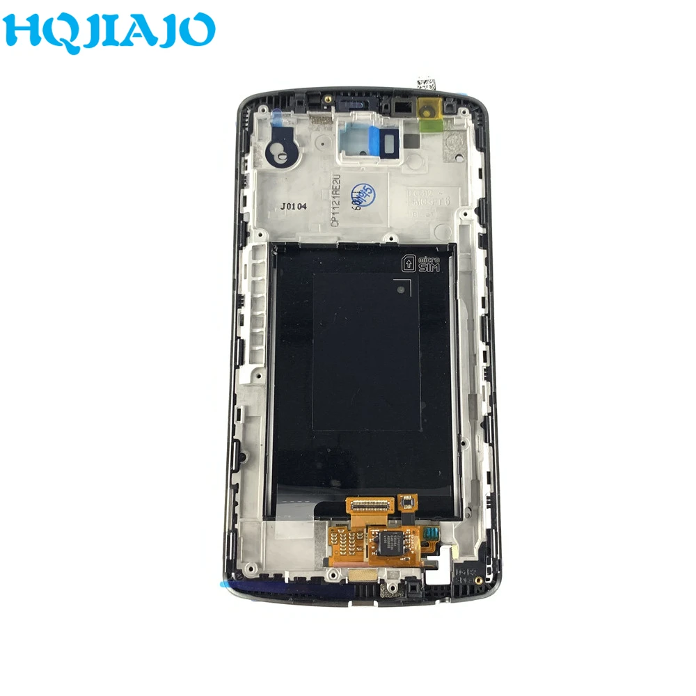 

Оригинальный ЖК-дисплей для LG G3 D850 D851 D855, дисплей с рамкой для замены ЖК-экрана, 1 шт.