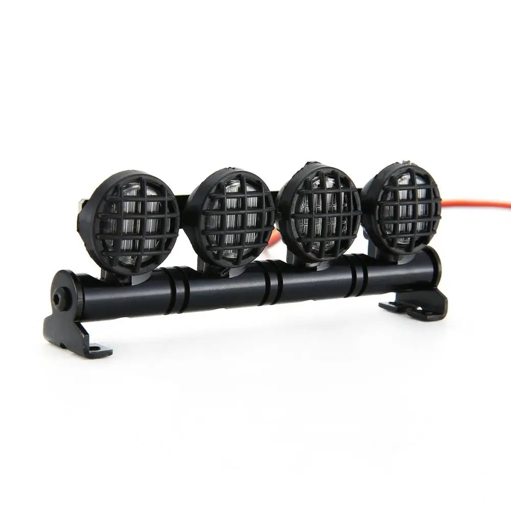 Багажник на крыше светодиодный свет бар комплект для 1/10 масштабная модель