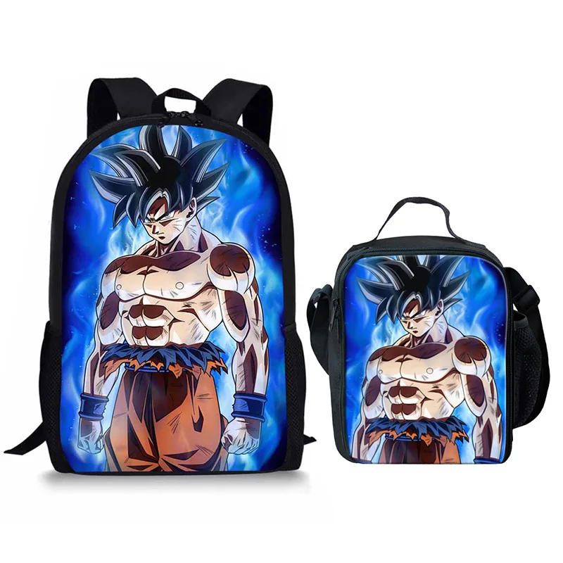 Рюкзак HYCOOL Dragon Ball из парусины с принтом аниме большие детские школьные сумки на