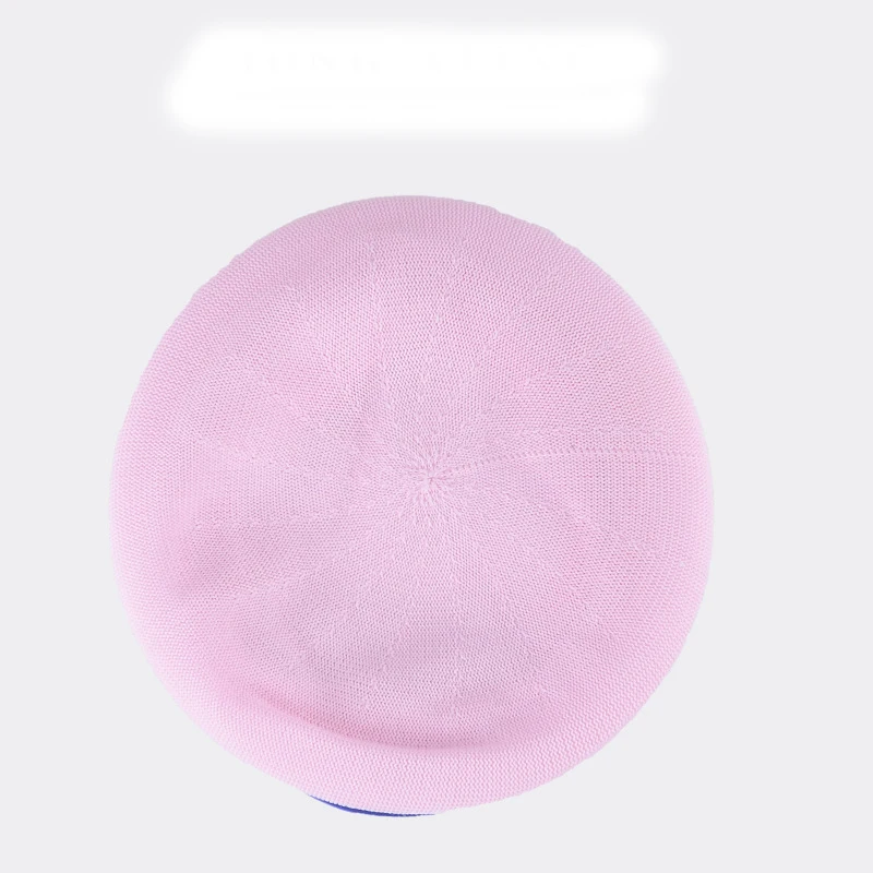 

Mesh Beret Hat Women Korean Versatile Forward Hats Cool Walking Sun Hat Ladies Solid Color Summer Painter Hat Men
