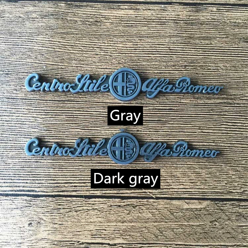 

8.8*1.5CM Car Sticker For Alfa Remeo Giulia Giulietta Brera MITO 147 155 159 3D Metal Modified Personality Car Body Labeling